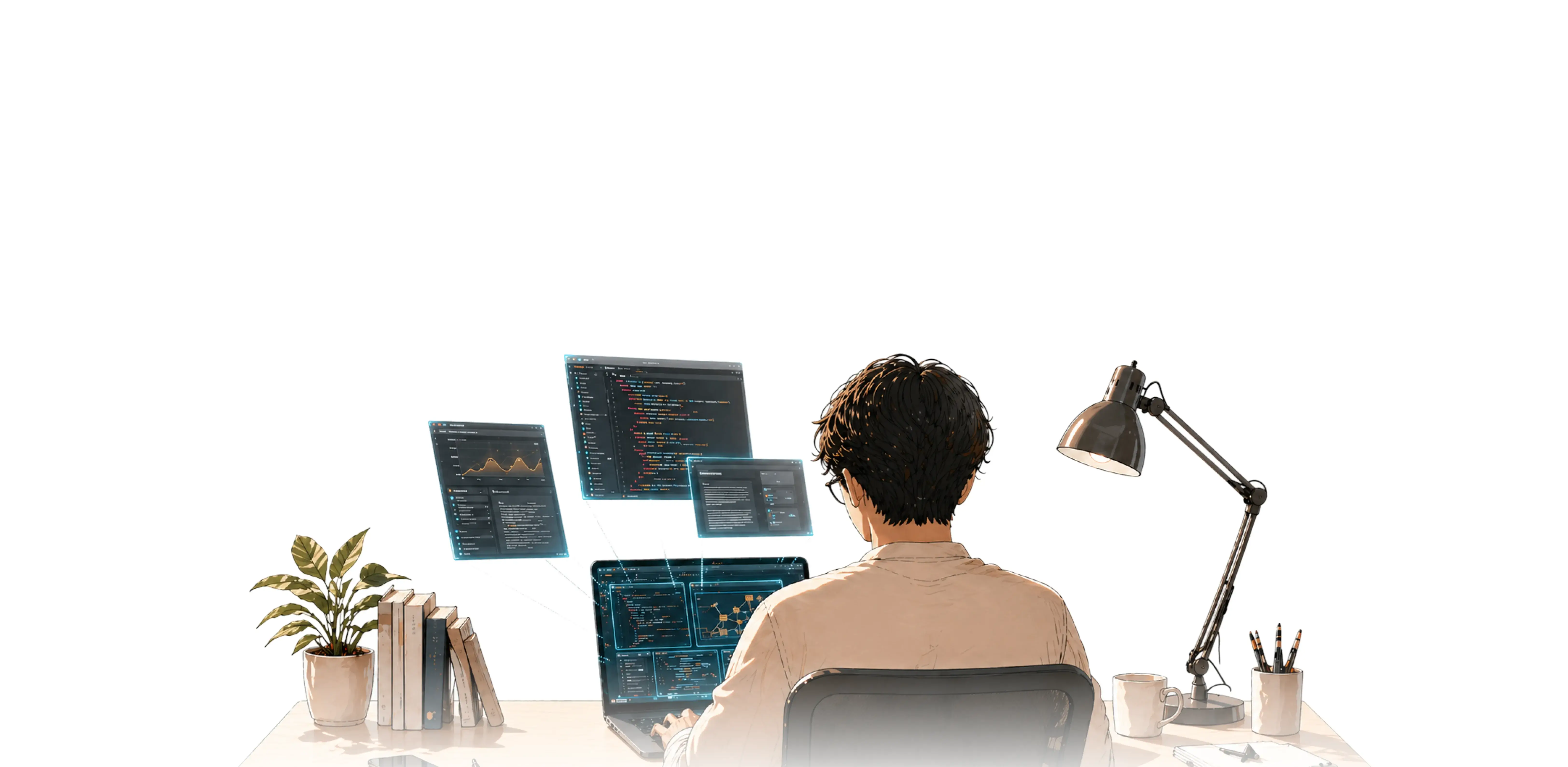 A workspace where Lynx sees the current screen context